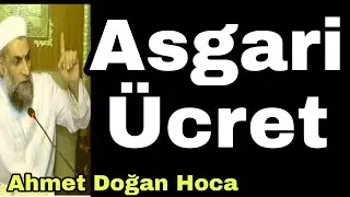 Minimum Wage Ahmet Doğan Hodja & Those Who Get 40 Thousand Salary Determine the Minimum Wage