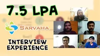 Sarvaha Systems Interview Experience | Technical role | Pune