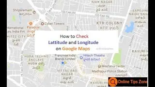 How to get Latitude Longitude on Maps