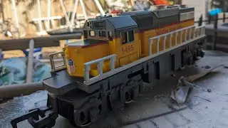 Customized Toy State CAT CATERPILLAR GP40