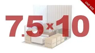 7.5x10 Storage Unit: What Fits? | ezStorage