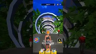 Downhill Racer Level 11 #downhillracer #downhillrace #skateboarding #shorts