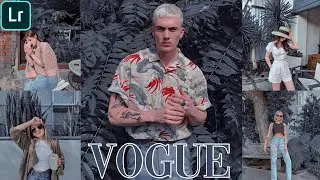 Vogue Preset - Free Filter for Vogue Cover - Free Dng & Xmp