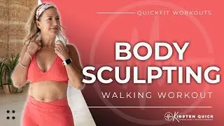 Sculpt & Walk | Upper Body Toning | Low Impact | Full Body Workout