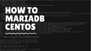 Como instalar MariaDB 10+ no CentOS