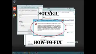 Fixed | The Domain Join Cannot be Completed because the SID of The Domain | Usman IT Solution |