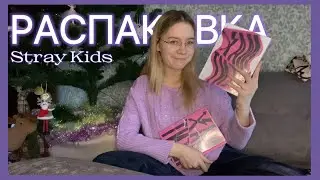 Распаковка Stray Kids | альбомы maxident и предзаказная карта oddinary