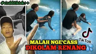 LAGI VIRAL DITIKTOK SEKARANG! NUMPANG NGECAS DIKOLAM RENANG💦