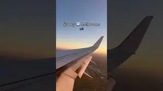 Voando de Sydney para Melbourne - Austrália 🇦🇺