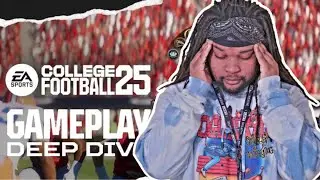 idk bro… - College Football 25 Gameplay Deep Dive Reaction