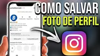 Como salvar foto do perfil do Instagram