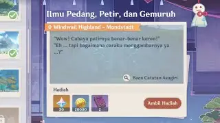 Ilmu Pedang, Petir, dan Gemuruh | Event Foto Bagai Lukisan | Genshin Impact