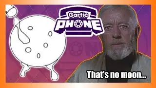 Gartic Phone Moments that make you say "that's no moon"