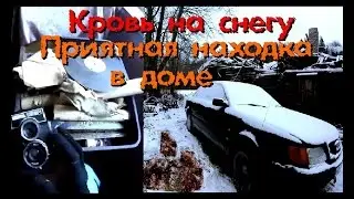 Кровь на снегу. Брошенная машина, заброшенный дом. Приятная находка - Покинутый Мир
