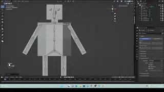 Easiest way to model and rig a character in blender