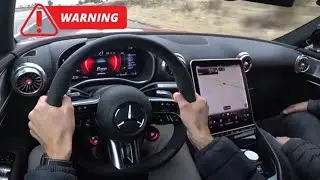 2024 Mercedes AMG SL63 650 HP Acceleration 0-200km/h