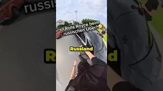 Rolls Royce beim russischen Uber fahren 👀