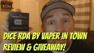 Review: DICE RDA by Vaper In Town and a Giveaway