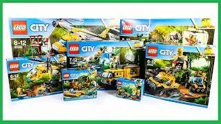 ALL LEGO City Jungle Explorers Sets Collection/Compilation