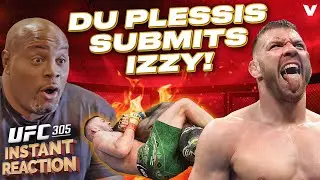 Daniel Cormier REACTS to Dricus Du Plessis SUBMITTING Israel Adesanya at UFC 305