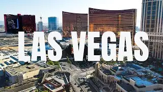 Exploring the Las Vegas Strip | Drone | captured in 4K UHD