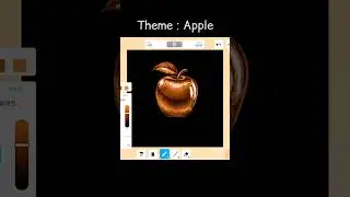Theme: Apple #roblox #art #drawing #painting  #illustration #games #shorts