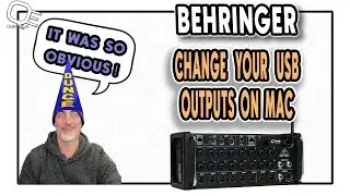 XR 18 - Change your Mac USB Output Channels