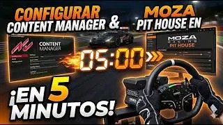 COMO CONFIGURAR CONTENT MANAGER Y MOZA PIT HOUSE EN 5 MINUTOS