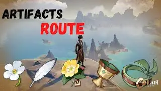123 Artefact Locations in 1 Route | Genshin Impact