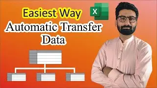 Automatic Transfer Data in Excel | Easiest Way