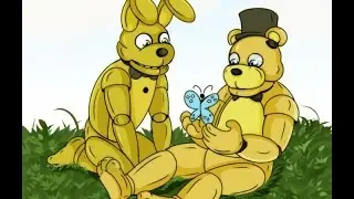 комикс фнаф 8 часть Спринг бонни и ..........