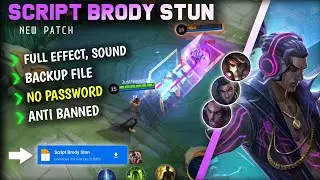 Script Skin Brody STUN Terbaru || No Password || Full Effect Voice