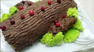 Бисквитный мох в микроволновке за 1 минуту! Декор для тортов и пирожных:)