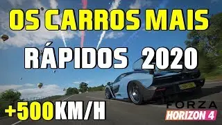 Os carros mais rápidos de Forza Horizon 4 em 2020