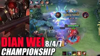 Dian Wei - S4 Championship FINALS | Honor of Kings