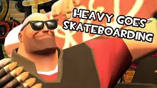 Heavy Goes Skateboarding