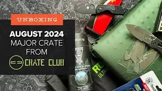 Blades Galore! - Unboxing the Crate Club Major Crate: August 2024