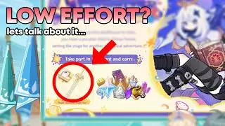 are genshin rewards getting worse?