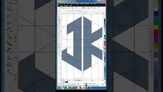 How to Make JK Logo in Coreldraw | Coreldraw Best Tricks 