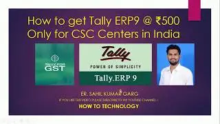 Get Tally ERP 9 @ Rs 500 under for CSC Centers