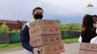 Детский дом получил сладкие угощения