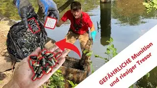 Solch einen KRASSEN Fund hatten wir LANGE nicht mehr! GEFÄHRLICH?! | MaScottchen & Co Magnetfischen