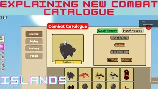 EXPLAINING COMBAT CATALOG - Islands - Roblox