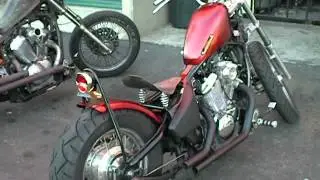Custom Honda Shadow Chopper Build VT600 - TJ Brutal Customs