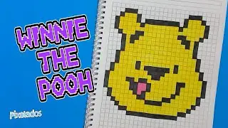 COMO DIBUJAR A WINNIE THE POOH PIXEL ART - PIXELADOS
