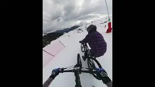 Snow cycling / Snow Riding