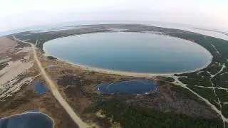 Оха с высоты птичьего полета. Море.