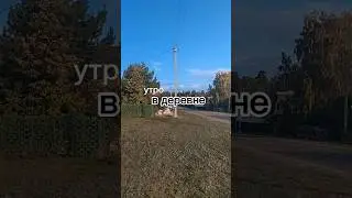 утро в деревне...звуки сохранены как есть