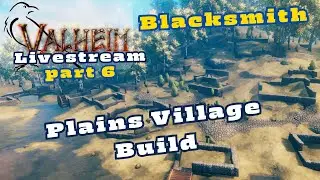 Plains Village Part 6 - Finished Blacksmith, Ruijven Valheim