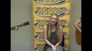 Danielle Bradbery - A Little Bit Stronger Performance at 97.5 WCOS